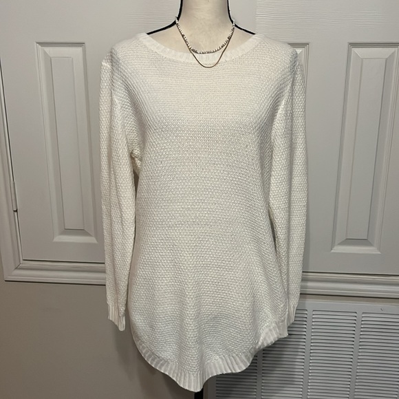Rue21 ivory textured lightweight sweater Size M - Picture 4 of 17